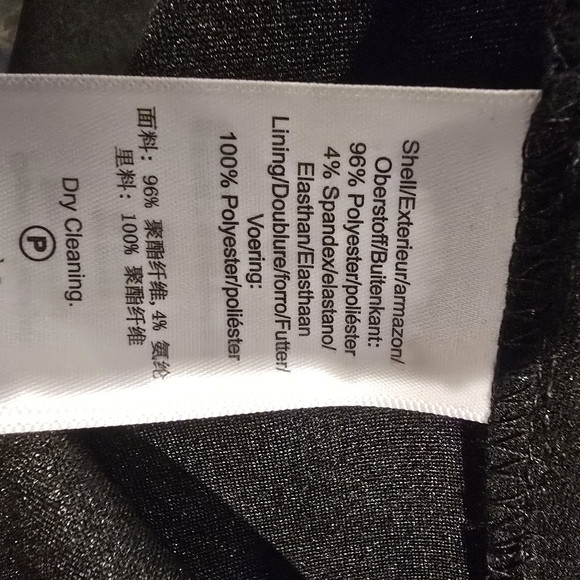 DKNY Asymmetrical Black Dress - Picture 6 of 10